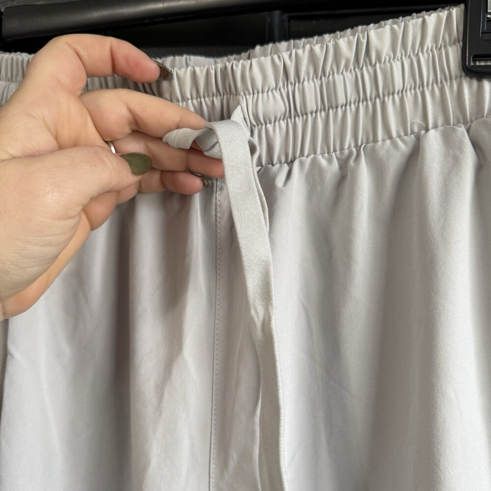 Apana Women's Light Gray Active 7/8 Length Pull-On Athleisure Pants Size Large - Picture 5 of 9